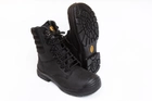 Берцы тактические. Мужские боевые ботинки с водостойкой мебраной Maxsteel Waterproof Black 48 (318мм) чёрные - изображение 1