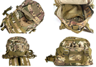 Рюкзак тактический S.Knight 30 л трехдневный Multicam (армейский, для ВСУ) SC-2803-MC - изображение 6
