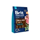 Сухой корм Brit Premium Sensitive Lamb для собак с чувствительным пищеварением со вкусом ягненка