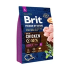 Сухой корм Brit Premium Adult S для взрослых собак мелких пород со вкусом курицы