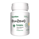 Вітамінно-мінеральний комплекс EntherMeal D3 + Zinc + С Complex+ 60 капсул