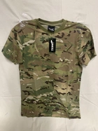 Тактическая футболка Texar мультикам камуфляжный S - изображение 1