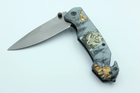 Нож складной Туристический со стеклобоем и стропорезом FA18 Wolf - изображение 5