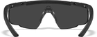 Защитные баллистические очки Wiley X SABER ADV Серые (712316003025) - изображение 4