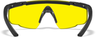Защитные баллистические очки Wiley X SABER ADV Желтые (712316003001) - изображение 4