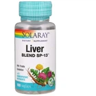 Натуральна добавка Solaray Liver Blend SP-13 захист печінки Капсули