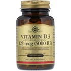 Вітамін D Solgar Vitamin D3 (Cholecalciferol) 5000 IU 100 Softgels