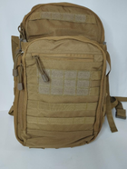 Премиальный тактический рюкзак на 50л с местом под шлем BPT1-50 койот - изображение 4