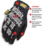 Тактические перчатки XL Mechanix Original Black - изображение 4