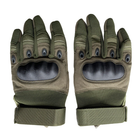Тактичні рукавиці з закритими пальцями Outdoor Tactics Z192 розмір XL, зелений (олива). - зображення 6