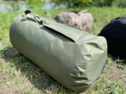 Баул армійський рюкзак сумка-баул тактична військова зсу 120 літрів 82*42 см олива - зображення 3
