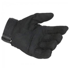 Перчатки тактические полнопалые Oakley L, черные - изображение 3