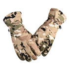 Зимові тактичні військові рукавиці Delta-Tec в камуфляжі мультикам розмір XL - изображение 2