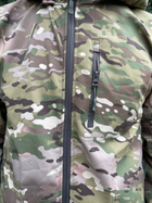 Куртка мужская тактическая на флисе Мультикам Турция ВСУ (ЗСУ) XL 8663 хаки - изображение 3