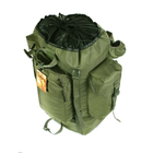 Тактичний туристичний рюкзак 75 літрів олива Кордура 900 ден. Армія риболовля туризм 155 MS - зображення 5