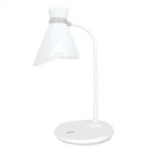 Настольная лампа 60Вт Е27 NIDA под LED лампу белая Horoz Electric