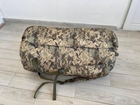 Сумка баул-рюкзак влагозащитный тактический армейский военный 120л 82*42 см Пиксель - изображение 12