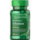 Селен Puritan's Pride Selenium 200 mcg 100 Tabs PTP-13201