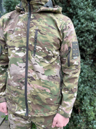 Куртка чоловіча тактична на флісі Мультикам ЗСУ (ЗСУ) L 8662 хакі - зображення 2