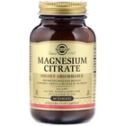 Мікроелемент Магній Solgar Magnesium Citrate 60 Tabs SOL-59204