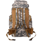 Рюкзак тактический рейдовый Zelart 9188 объем 35 литров Grey-Camouflage - изображение 4