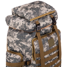Рюкзак тактический рейдовый Zelart 9188 объем 35 литров Grey-Camouflage - изображение 9
