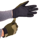 Защитные тактические военные перчатки без пальцев для охоты рыбалки PRO TACTICAL оливковые АН8791 размер XL - изображение 2