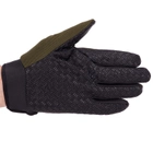 Захисні тактичні військові рукавички без пальців для полювання риболовлі PRO TACTICAL оливкові АН8791 розмір XL - зображення 4