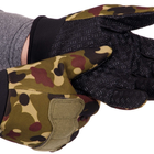 Захисні тактичні військові рукавички без пальців для полювання риболовлі PRO TACTICAL камуфляжні АН8791 розмір XL - зображення 3