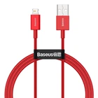 Кабель Baseus Superior Series Fast Charging Data cabel USB to iP 2.4A 1m (CALYS-A09) Red
