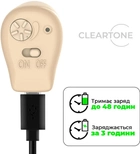 Слуховой аппарат CLEARTONE S35 универсальный внутриушной аккумулятор с цифровым чипом - изображение 5