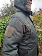 Бушлат зимовий військовий Олива (куртка військова зимова) 50 розмір (338074) - изображение 3