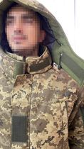 Куртка бушлат зимний военный, бушлат зимовий куртка військова піксель ЗСУ, розмір 52, Bounce HS-RD-0052 - изображение 4