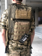 Тактический армейский военный рюкзак MIL-TEC ASSAULT® Large 36 л. Ranger Green/Coyot, ОРИГИНАЛ, MIL-TEC - изображение 8