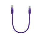 Патч-корд литий RITAR, UTP, RJ45, Cat.5e, 0,25 m, фіолетовий, Cu (мідь)