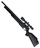 Пневматична гвинтівка PCP Zbroia Хортиця 550/230 (чорний) - зображення 1