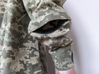 Військова форма ЗСУ уставна піксель демісезон Розмір 54/5 (Зріст 179-185 см) - зображення 6