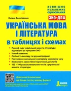 Українська мова і література в таблицях і схемах - Оксана Данилевська (9789669450388)