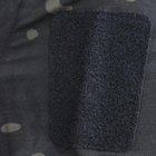 Рубашка тактическая убокс Pave Hawk PLY-11 Camouflage Black 3XL мужская с карманами на рукавах на липучках - изображение 6