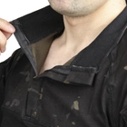 Рубашка тактическая убокс Pave Hawk PLY-11 Camouflage Black 3XL мужская с карманами на рукавах на липучках - изображение 7
