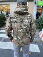 Тактична куртка на флісі SOFT SHEL мультикам XL - зображення 3