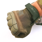 Тактические сенсорные перчатки палые Mechanix M-Pact Олива XL (E-0011-1) - изображение 4