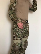 Форма военная с защитой Emerson рубашка + брюки XXL (52-54) Мультикам - изображение 5