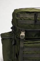 Рюкзак тактичний 40 літрів об'єм для штурмовий військовий рюкзак 40л, водовідштовхувальний cordura хакі - изображение 3