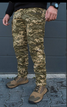 Зимние тактические штаны пиксель военные р 50 - изображение 2