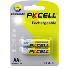 Акумулятор PKCELL 1.2 V AA 2600mAh NiMH Rechargeable Battery, 2 штуки на блістері ціна за блістер, Q12