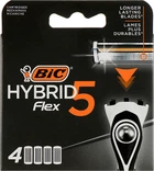 Сменные кассеты для бритья Flex 5 Hybrid, 4шт - Bic 4шт (944703-34909)