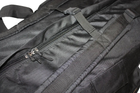 Транспортна сумка-рюкзак 75л.(баул) 90x25x35, чорний. ВСУ полювання туризм риболовля - зображення 5