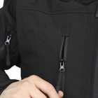 Тактическая куртка Lesko A013 2XL Black водонепроницаемая камуфляжная одежда для тренировок - изображение 6