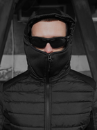Тактична куртка утеплена BEZET 6331 L Чорна (2000134560676) - зображення 6